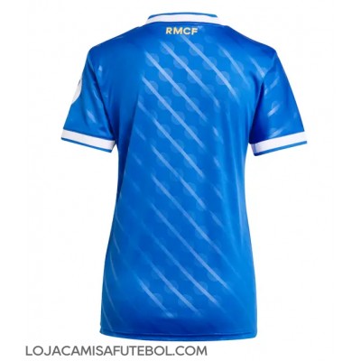 Camisa de Futebol Real Madrid Equipamento Alternativo Mulheres 2025-26 Manga Curta Camisa de Futebol Real Madrid Equipamento Alternativo Mulheres 2025-26 Manga Curta